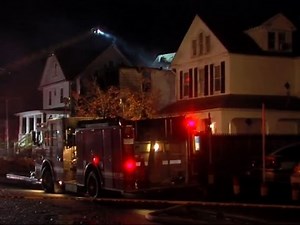 Raw: 6 Children Missing After Baltimore Fire