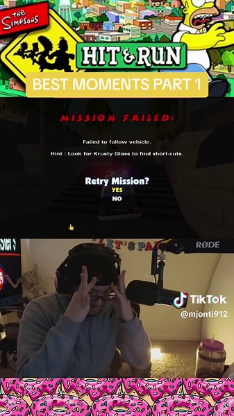 The Greatest Game of All Time: The Simpsons Hit and Run Gameplay Highlights