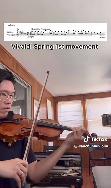 Vivaldi Spring Violin Tutorial and Techniques