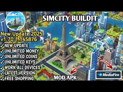 simcity buildit mod apk v1.70.1 | latest version unlimited money unlock unlock all regions