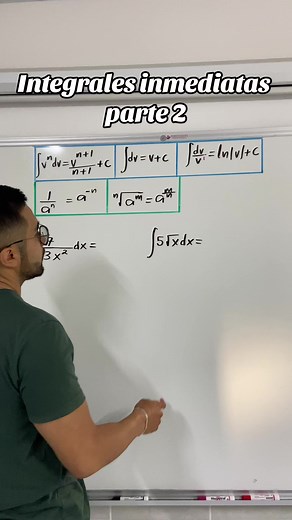 Aprende a integrar con Integrales Inmediatas