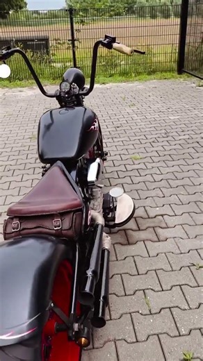 Backcorner_customs_bikes🛠 #motorcycle #harleyaudio #harleydavidson #harley #chopperstyle #bobber