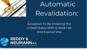 2K views | Automatic Revalidation: Exception To Re-Entering The...