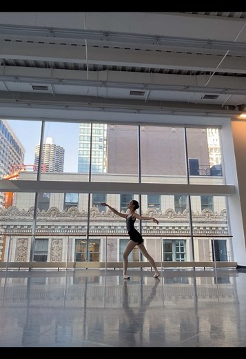 where's my six turns😵‍💫 #ballet #chicago #joffreyballet #dance #ピルエット #pirouette #バレエ #アメリカ #fypｼ #fff #fyp