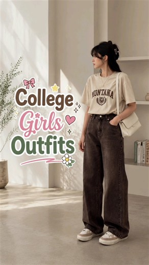 College Girls Outfits 🎀 Cute & Stylish College Outfit Ideas #fashion #outfitideas #shorts