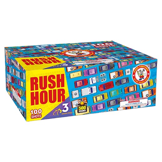 Rush Hour 100 Shots 500g Fireworks Case Price