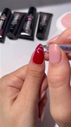 Perfect Red Almond Nails Tutorial ❤️ Easy Nail Prep & Shaping Ideas