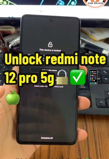 redmi note 12 pro 5g remove mi account lost mode and antirelock bypass✅⚡️⚡️❤️ كل شيء ديما محلول عندنا🔓