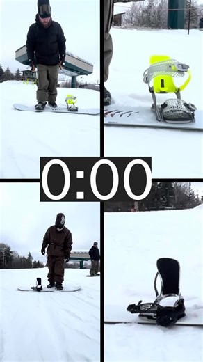 We asked our followers what they wanted to see from this year’s on-snow demo, and a lot of you wanted to know if the FASE binding system really is faster. Ask and you shall receive… FASE bindings available to demo at the shop now! Come try a pair today! | Darkside Snowboards