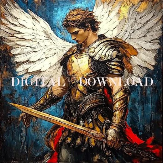 St Michael Archangel Art Print: Catholic Home Decor (digital Download) - Etsy