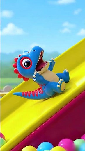 🦖 Cute Dinosaur Plays with Baby 🍼 |🌈 | Kids Cartoon | Tiny Beats TV #kidssongs #cartoon #toddlersfun