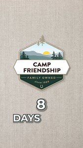 Anticipation is building! The countdown to unforgettable memories at Camp Friendship continues! #campfriendship #Summercamp | Camp Friendship