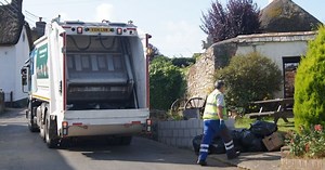 Devon bin lorry plan on the back burner