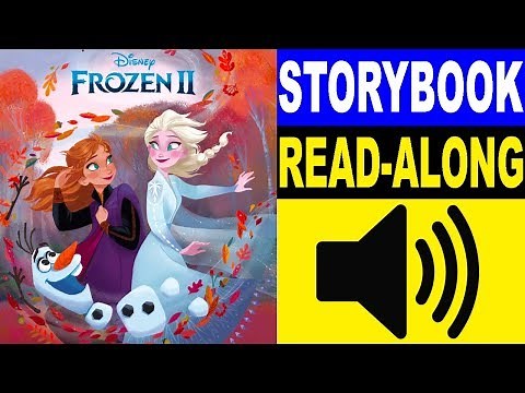 Frozen 2 Read Along Storybook, Read Aloud Story Books, Frozen 2 Storybook
