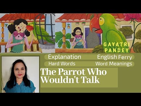 The Parrot Who Wouldn't Talk | Explanation | English Ferry | Class 4