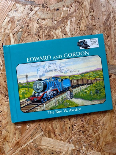 Vintage Thomas the Tank Engine Book Club Book: Edward and Gordon - Grolier, 1994 - Etsy UK