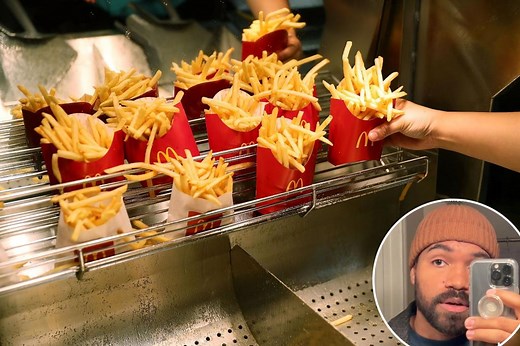 Video shows McDonald's Fries