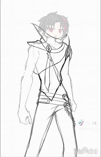 Drawing Gacha Life Characters in Anime Style