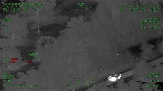 🚨𝐌𝐚𝐧 𝐀𝐫𝐫𝐞𝐬𝐭𝐞𝐝 𝐀𝐟𝐭𝐞𝐫 𝐏𝐞𝐩𝐩𝐞𝐫 𝐒𝐩𝐫𝐚𝐲𝐢𝐧𝐠 𝐂𝐨𝐧𝐯𝐞𝐧𝐢𝐞𝐧𝐜𝐞 𝐒𝐭𝐨𝐫𝐞 𝐄𝐦𝐩𝐥𝐨𝐲𝐞𝐞🚨 On Monday, December 1 at 11:27 p.m., #teamHCSO responded to a convenience store in Gibsonton after a suspect allegedly pepper sprayed an employee and shattered a glass door after being told to leave. The suspect, Juventino Mena Arellano, 27, fled on foot but was quickly spotted by our Aviation Unit hiding in a nearby wooded area. He was arrested and charged with Battery and Cri