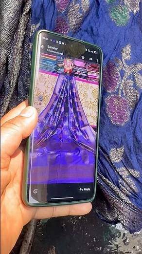 How to dye Banarasi saree| #banarasi #saree #online #shopping #tamil