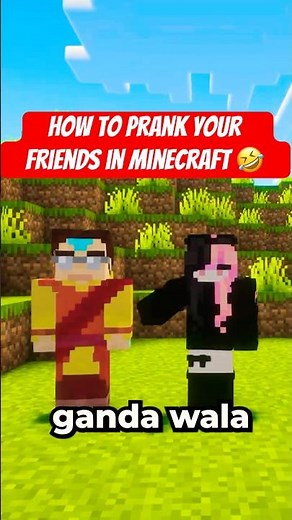 BEST MOD TO CONTROL YOUR FRIENDS IN MINECRAFT 😂 #minecraft