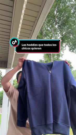Sudadera tejida para hombre con cierre completo, diseño liso y capucha, estilo casual y holgado de manga larga, perfecta para uso diario y para cualquier temporada. Ropa masculina cómoda y versátil. @Caderoone #SummerVibes #fashionmen #hoddie