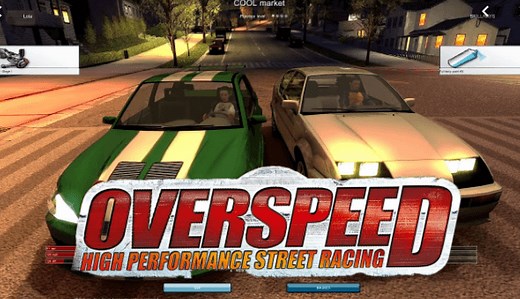 Overspeed: High Performance Street Racing Windows game