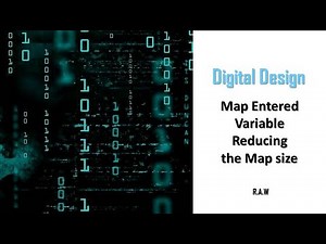Digital Design | Lec 3.2 | Map Entered Variable | Reducing the Map size