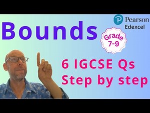 Bounds – 6 Exam Questions Solved for Paper 2H | IGCSE Maths Grade 8/9
