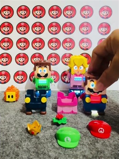 Lego Mario Character Swap: Triple Suit Returnes #shorts #trending #funny #mario #asmr #toys #fy B46