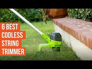 6 Best Cordless String Trimmer | Greenworks vs Worx vs Ego