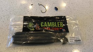 Want to know how to rig up a Burner Worm? Here's Daniel's walk thru. #realfishing #bassfishing #fishinglures #softplasticworm #fishingtechnique | Gambler Lures