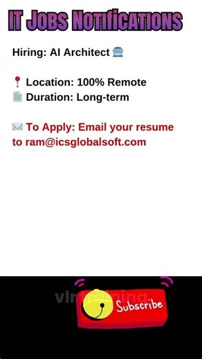 AI Architect Job Remote Oct 11, 2025