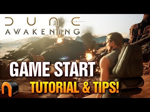 DUNE AWAKENING Game Starting Tutorial & Tips!
