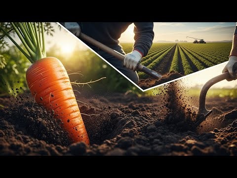 Inside the Farming Process That Creates Giant Carrots