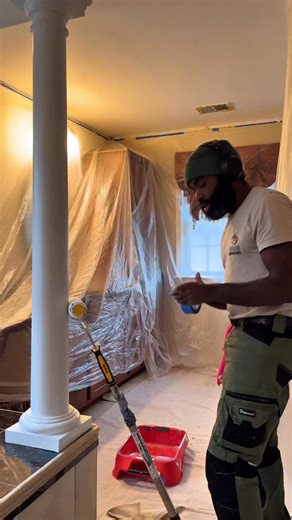 Premium white ceiling paint is mold and mildew resistant, which makes it perfect for kitchens and baths 🛁 | Ziegler Painting & Drywall Repairs