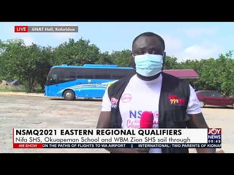 NSMQ 2021: Eastern Regional Qualifiers; Nifa SHS, Okuapeman School etc, sail through (3-6-21)