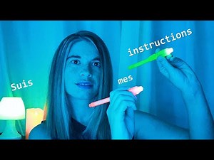 ASMR - SUIS MES INSTRUCTIONS pour dormir comme un bébé :)