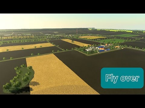 NEW MOD MAP - VOJVODINA: FARMING SIMULATOR 19 PREMIUM EDITION *FLY OVER*