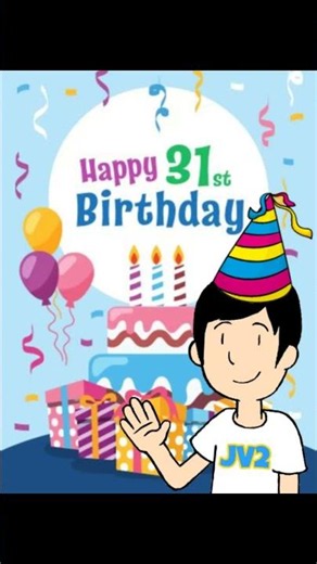 Today is my 31st Birthday!