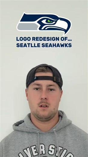 Cole Steenwyk on Instagram: "✨SEATTLE SEAHAWKS LOGO REDESIGN✨🏈 New design concept for the @seahawkscanada Let me know in the comments which team you want to see next! If you share this post and follow me I’ll make it! 🤝 #seattle #seattleseahawks #nflseahawks #nfl #football #seahawksnation #logo #branddesigner"