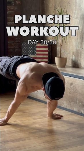 PLANCHE WORKOUT Day 30/30