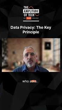 Data Privacy: The Key Principle