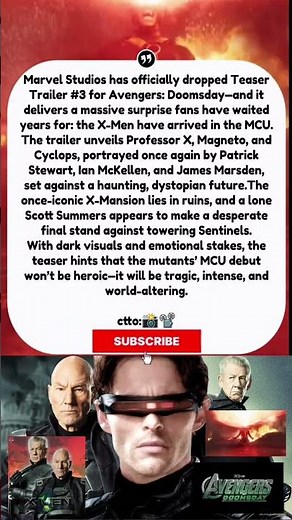 X-Men Officially Join the MCU in Avengers: Doomsday!#Marvel #XMen #Avengers