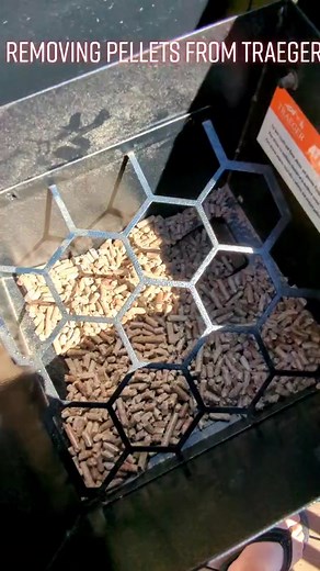 Easy Pellet Hopper Cleaning on Traeger Grill
