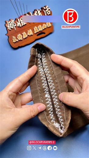 1.6M views · 8.6K reactions | Change pants length to shorter Episode 1649 Follow My Page Facebook : Bilochpuratips 2 Diy . . . . . . #bilochpuratips2diy #bilochpuratips #needlework #sewing #reels . | Bilochpuratips 2 Diy | Facebook
