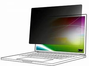 3M Bright Screen Privacy Filter Fullscreen 14 " / 16:10 - BRACK.CH