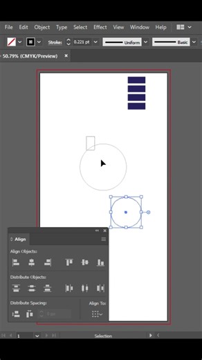 How to Align Inclined Objects in Adobe Illustrator #adobeillustrator #design
