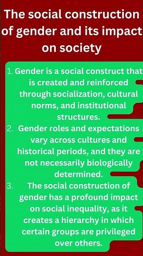 Gender and Society: How Socialization Shapes Our Identities