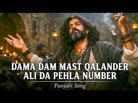 Dama Dam Mast Qalandar Ali Da Pehla Number | Sufi Punjabi Song | Emotional Hazrat Ali Qaseeda